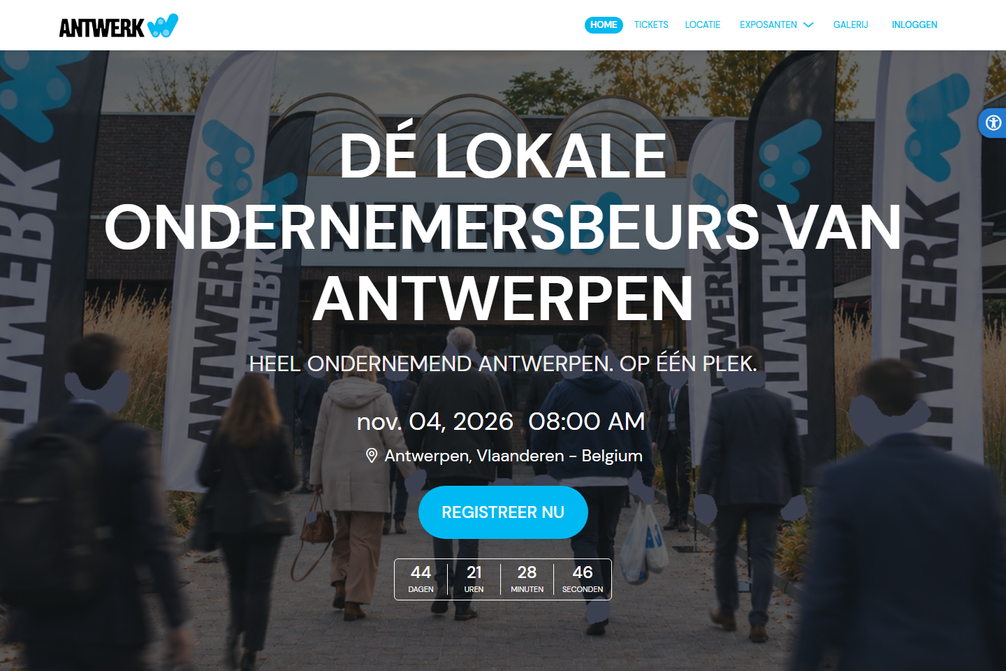 Antwerk event website